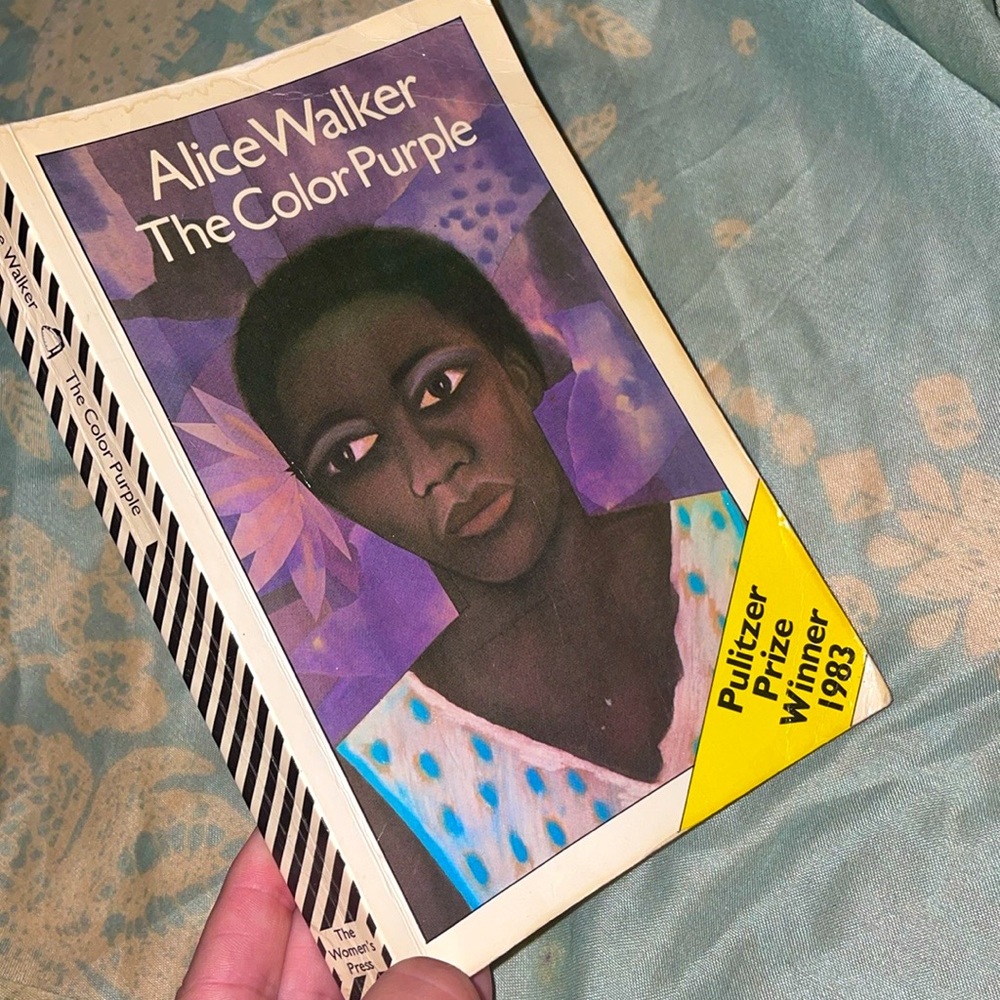 THE COLOR PURPLE 🪻💜📖 VINTAGE BOOK